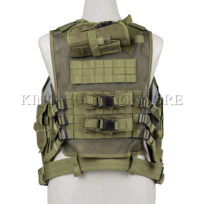 Жилет в Военном Стиле MOLLE страйкбол боевой пистолет жилет для охоты на открытом воздухе тренировочный мужской жилет защитный Экипировка для мужчин t