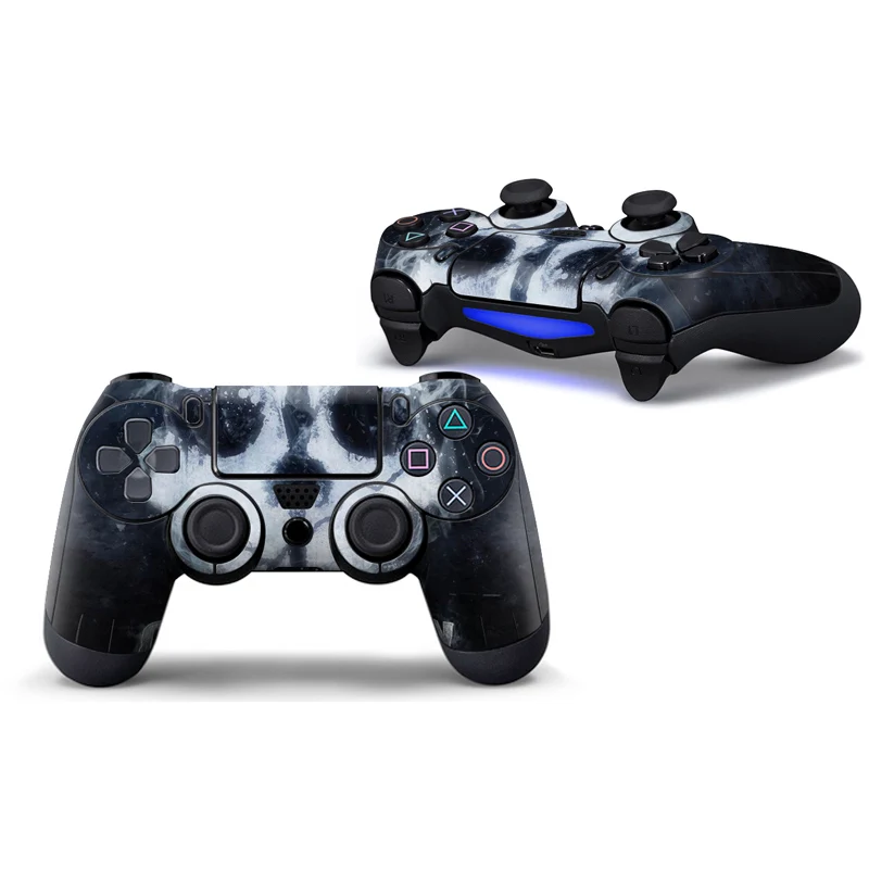 Красный череп виниловая кожа Наклейка для PS4 наклейка на контроллер для Playstation 4 - Цвет: 3