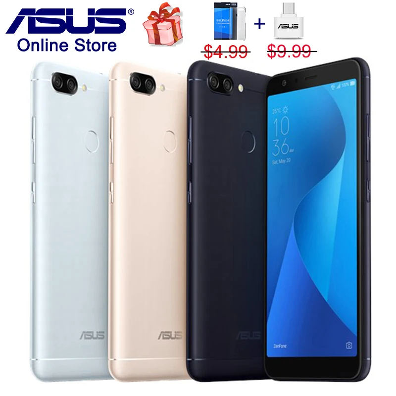 Asus Zenfone Max плюс (M1) X018DC ZB570TL 5.7 дюймов 18: 9 Полный скрин смартфон Octa core 3 камер Android 7.0 4130