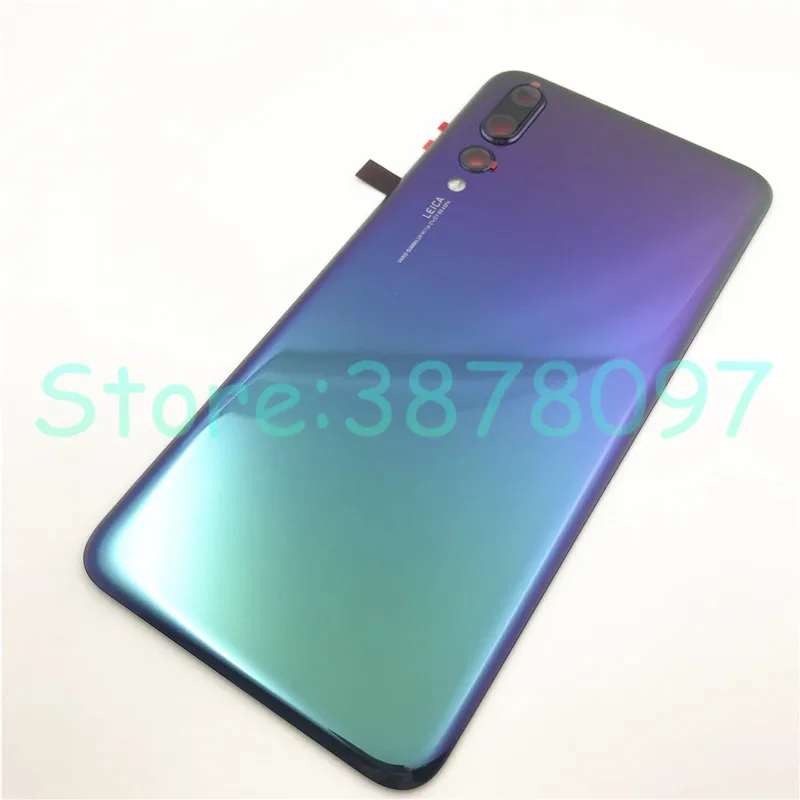 Оригинал для Huawei P20 Pro задняя крышка батарейного отсека корпус стеклянная панель