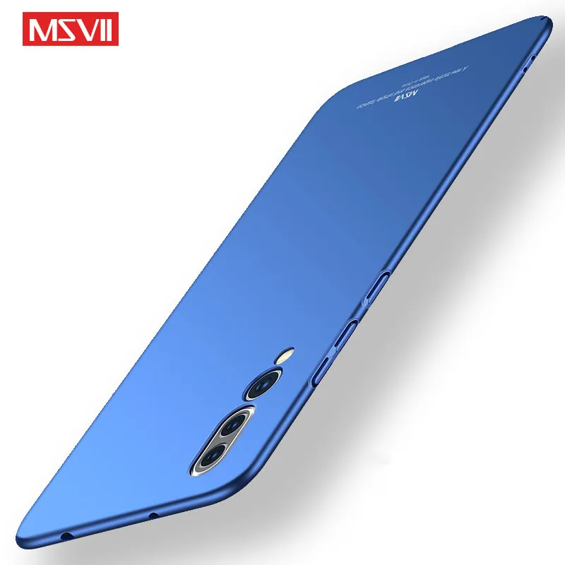 Ультратонкий матовый жесткий чехол для Huawei P30 lite Case MSVII телефона huawei P20 pro P 20 30