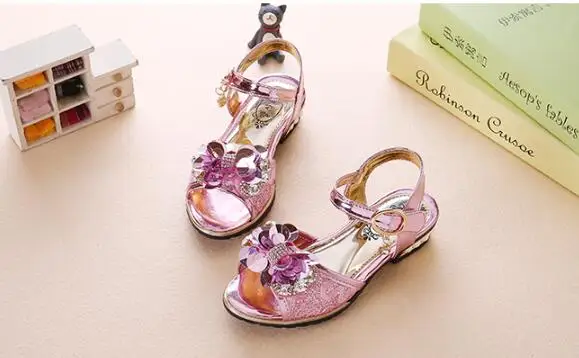 2020 летние новые детские сандалии с цветами свежие девственные тапочки для