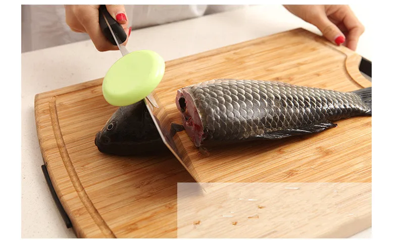 1 шт. кухонный колпачок для ножей из нержавеющей стали разделочная рыба куриные