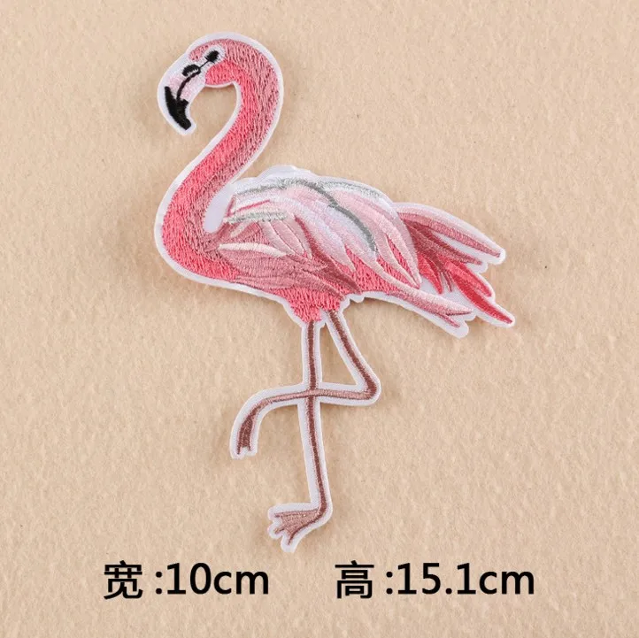1 шт. роза цветок Фламинго бабочка своими руками нашивки для одежды большая