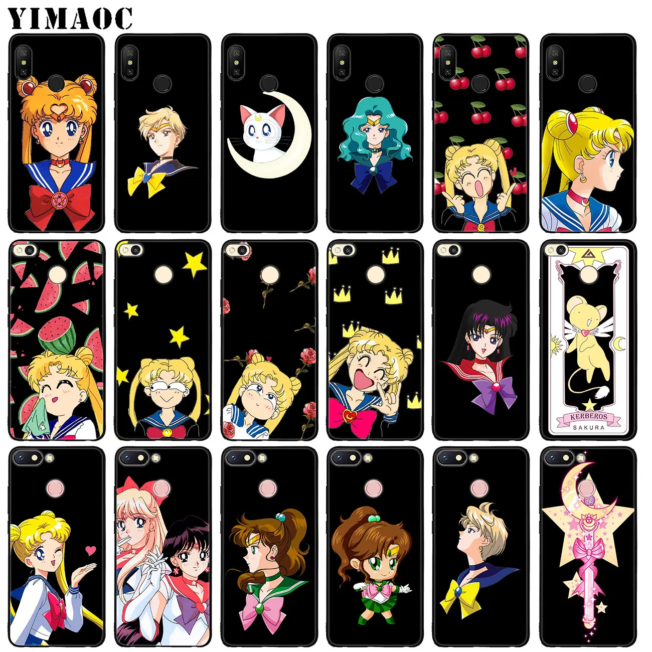 YIMAOC симпатичный Солдат Сейлор Мун Bishoujo Senshi Мягкий силиконовый чехол для Xiaomi MI 10 9