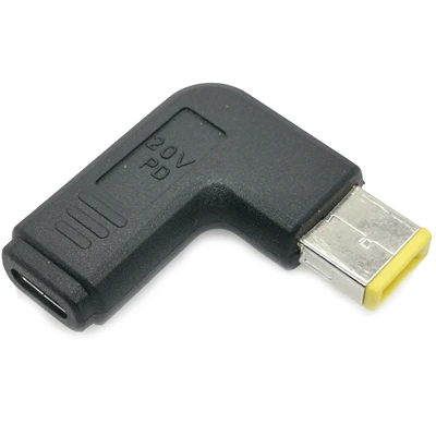 for lenovo Зарядное устройство для ноутбука адаптер конвертер usb type C Женский Dc разъем питания до 7,4*5,0 мм 4,5*3,0 мм 5,5*2,5 мм для lenovo Asus адаптер для ноутбука - Цвет: for lenovo