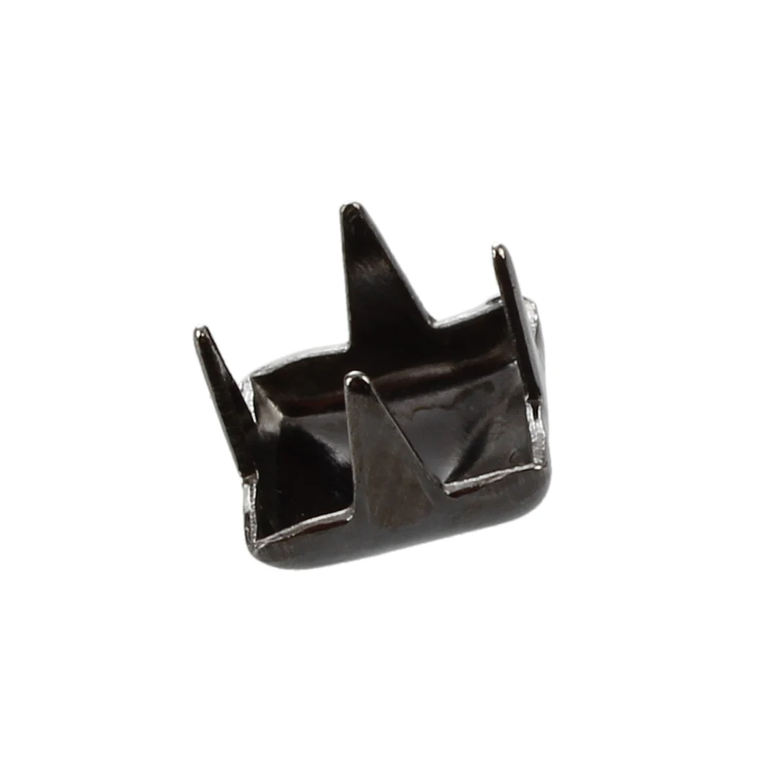 100 5mm Pyramid Dark Grey Stud Rivet Spikes DIY Leathercraft Handbags Bracelets |