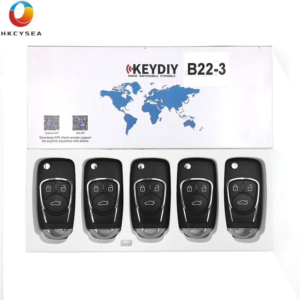 HKCYSEA 5/10/15 шт. пульт дистанционного управления серии B B22-3 B22-4 3 3+ кнопка-1 шт. пульт дистанционного управления для KD900 KD900+ URG200 KD-X2 мини KD ключевой программист