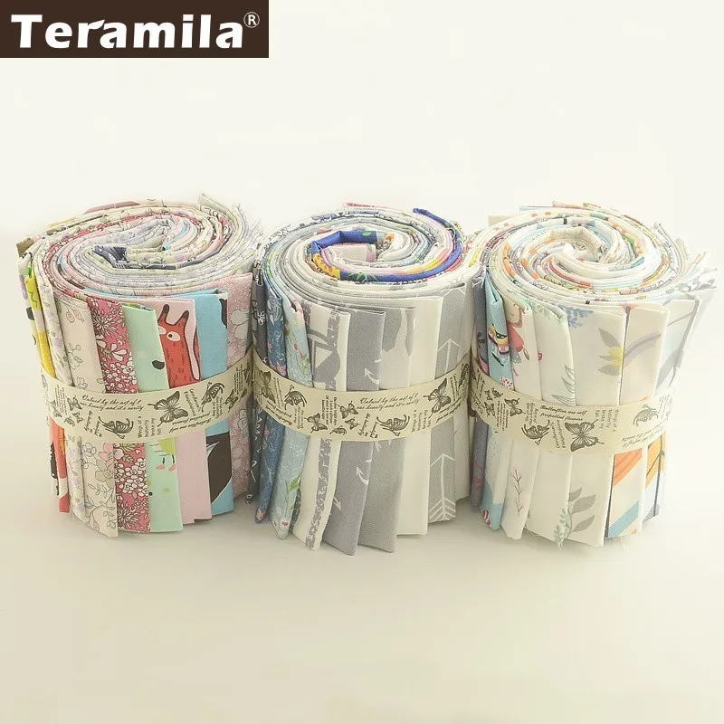 Teramila 100% хлопчатобумажная ткань Algodon 20x25 см Telas Flower мультяшный дизайн сделай сам