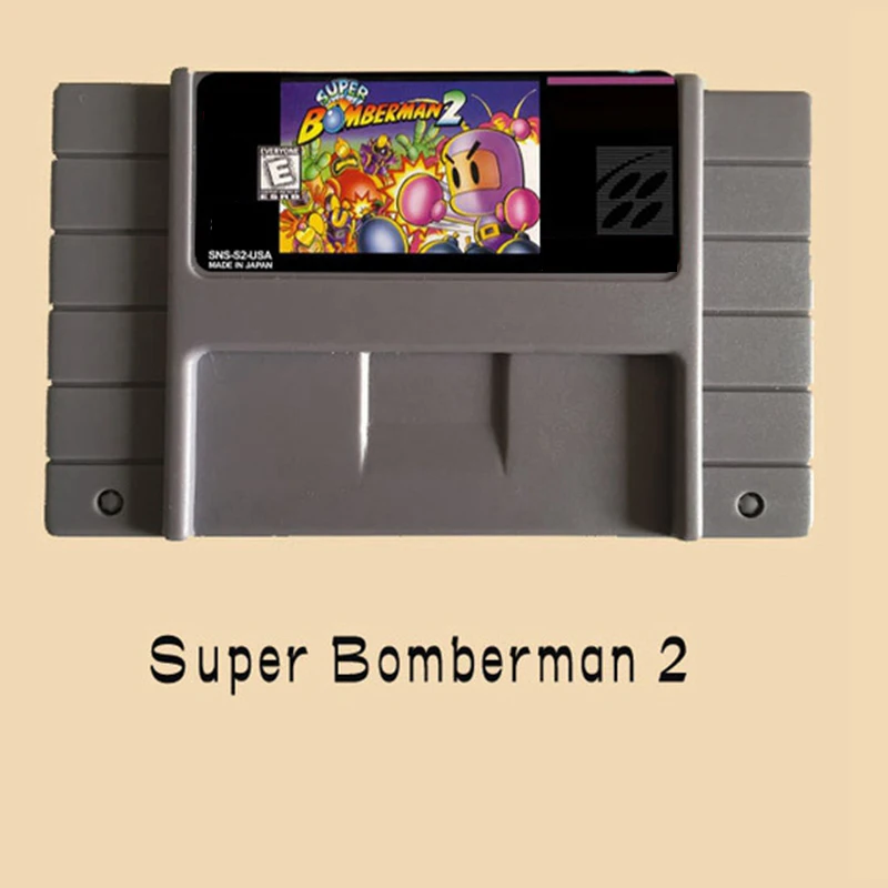 Супер Bomberman 2 16 бит большой серый карточная игра для NTSC игры | Электроника