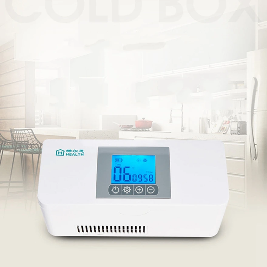 Новый тип автомобильного холодильника с сильным охлаждением компактный