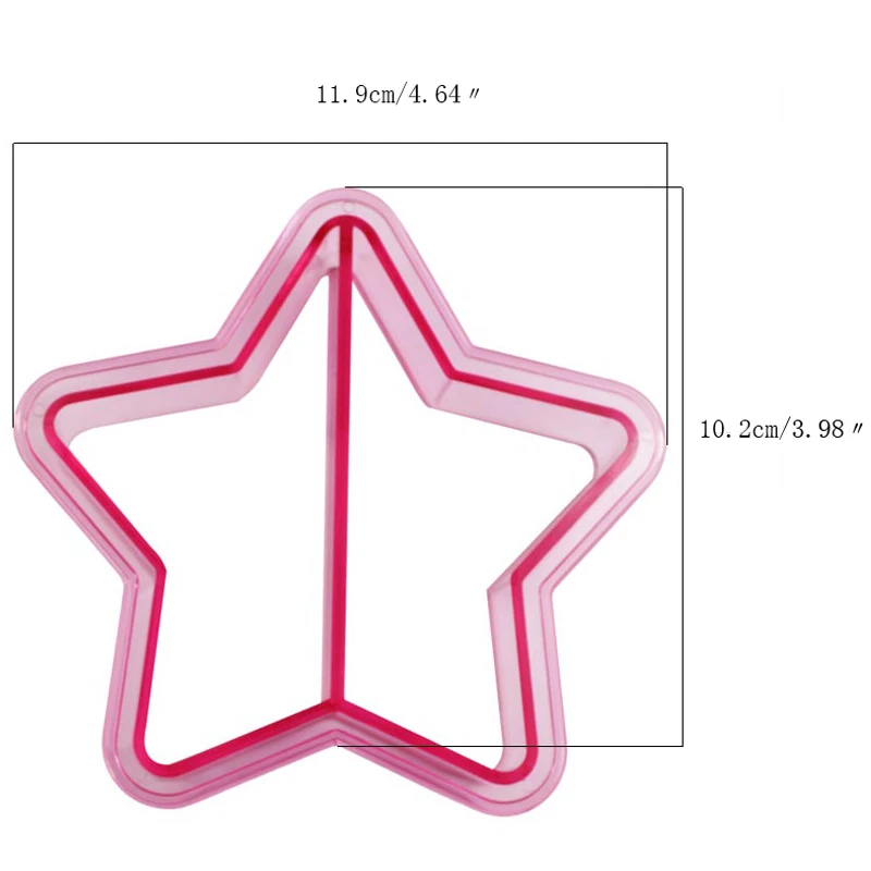 4 шт./компл. забавная форма зеркальная для изготовления печенья резки Подарочный