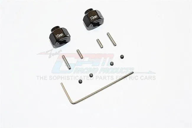 1/10 AXIAL SMT10 90055 90057 шестигранное колесо из алюминиевого сплава (+ 2 мм)-набор шт. MJ0102/+