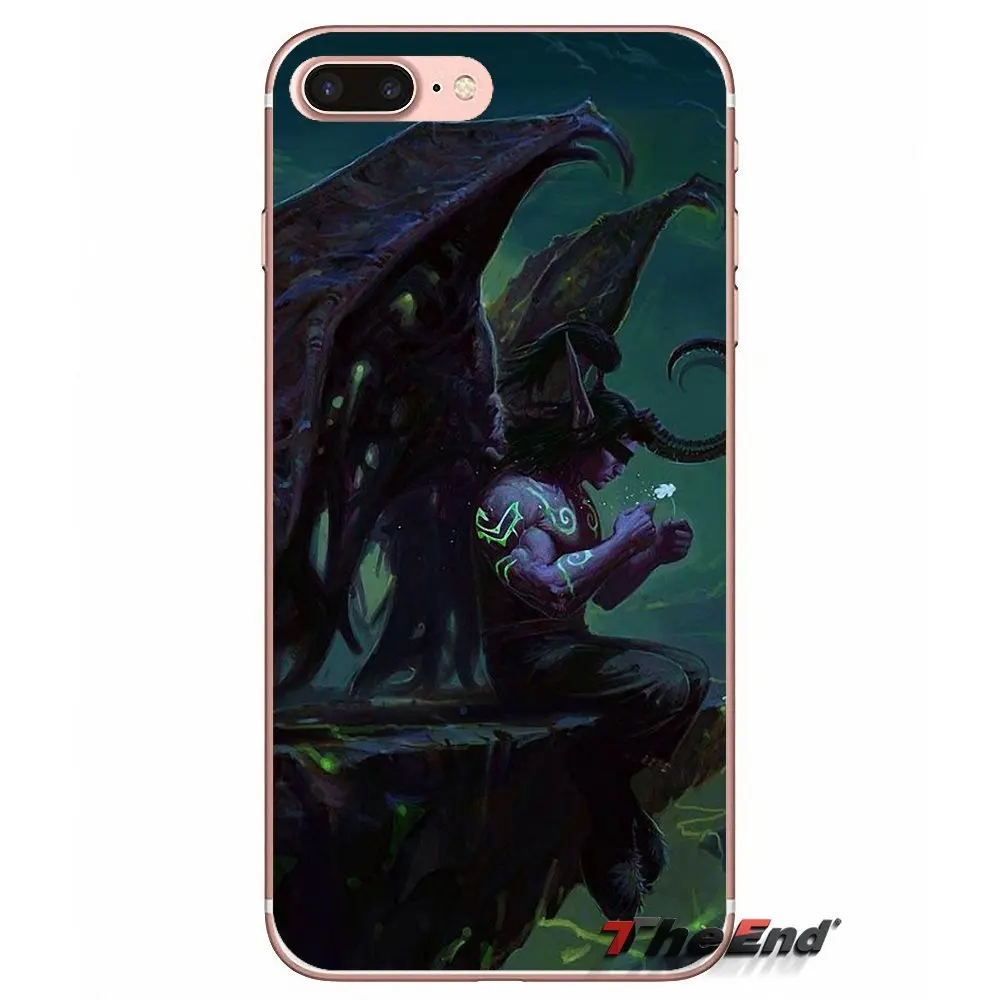 Illidan World of Warcraft WoW мягкий чехол для Xiaomi Redmi 4 3 3S Pro Mi3 Mi4 Mi4i Mi4C Mi5 Mi5S Mi Max Note 2 4|note 2|world warcraft
