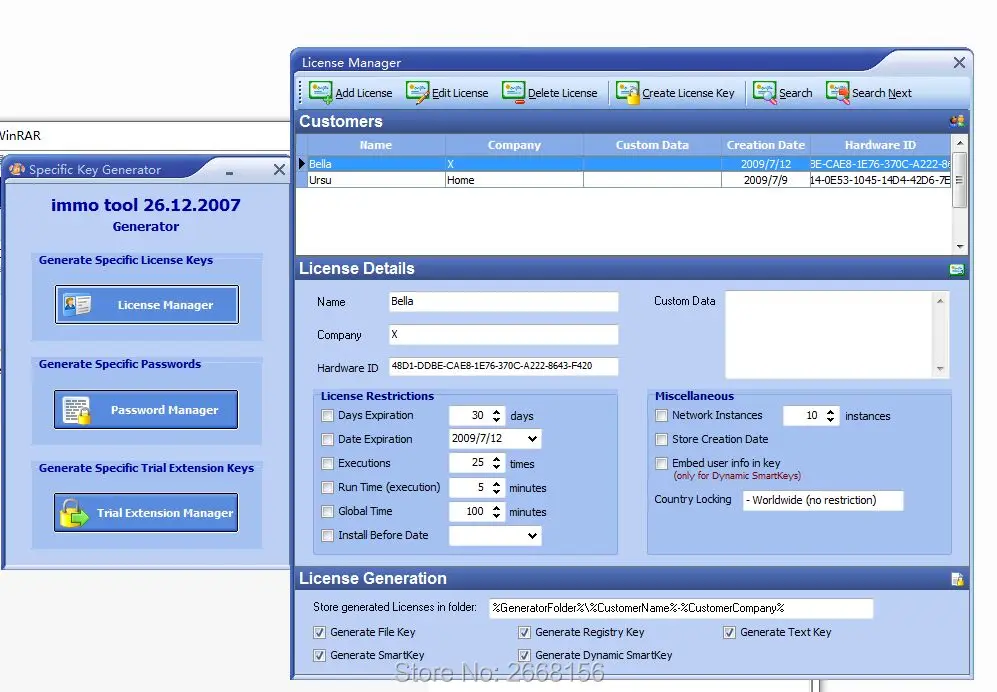Immo Tool V26.12.2007 + неограниченная установка генератора ключей видео|immo tool|tool tool |