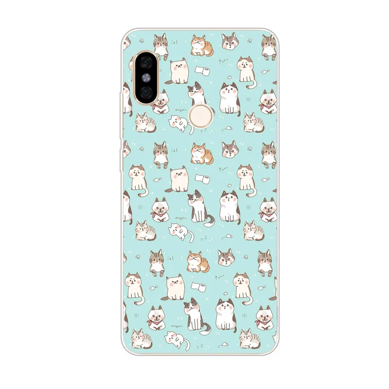 xiaomi mi max 3 Case Silicon Cute animals Painting Soft TPU Back Cover for protect Phone bags |