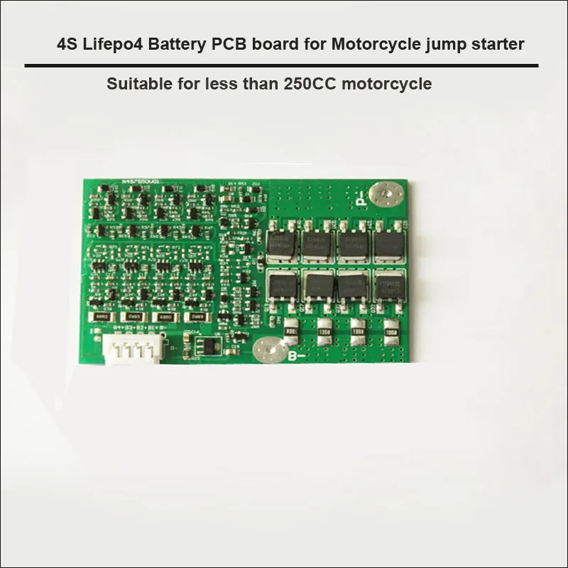 Пусковое устройство для мотоцикла 4S 12 8 в lifepo4 батарея PCB и BMS с 30A зарядкой разрядом