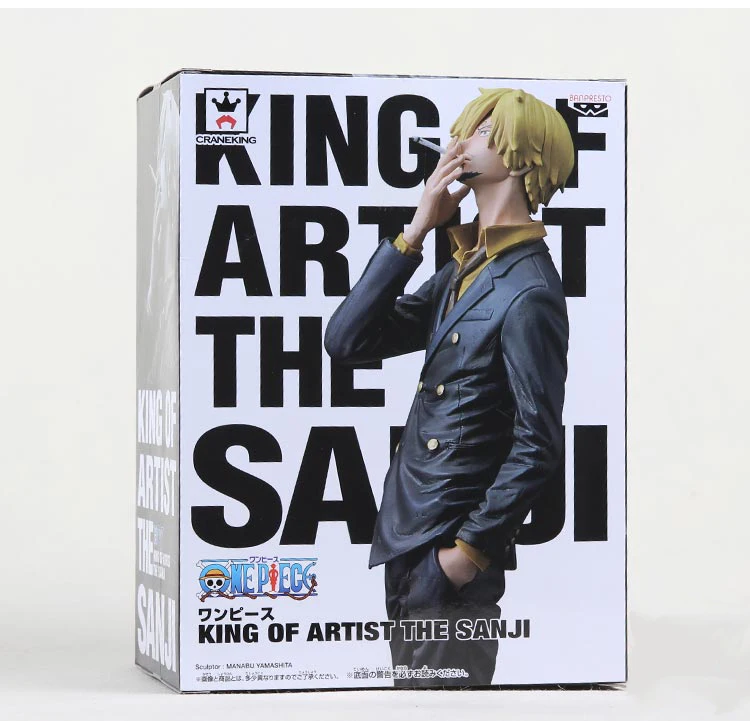Японское аниме One Piece оригинальная Коллекционная Фигурка короля художника BANPRESTO