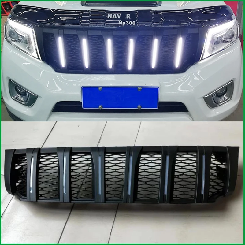 Для NISSAN NAVARA NP300 D23 2015 2018 Модифицированная Передняя гоночная решетка решетки ABS