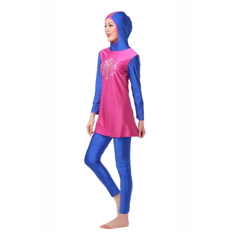 BAILUNMA женский Мусульманский купальник исламский скромный арабский Буркини с