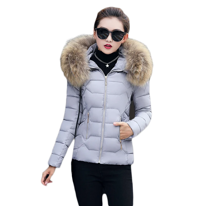 Парка женская зимняя с воротником из искусственного меха и капюшоном|parkas for