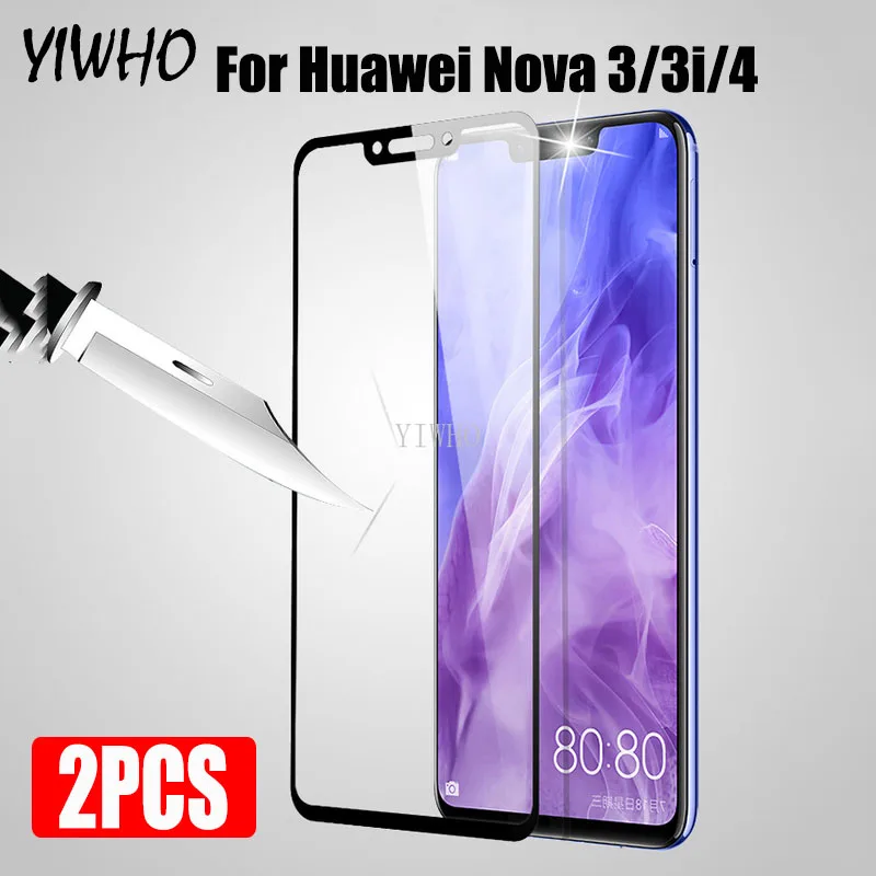 2 шт. защитное стекло Huawai Huawey Nova 3i Glass 3 I 4 для Huawei Nova4 Nova3 Nova3i Защитная пленка
