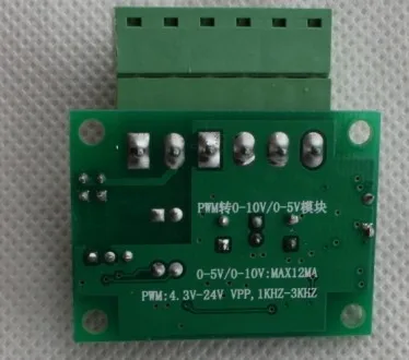 PWM до 0-10 в модуль цифро-аналоговый Модуль PLC промышленный интерфейс конвертер Модуль
