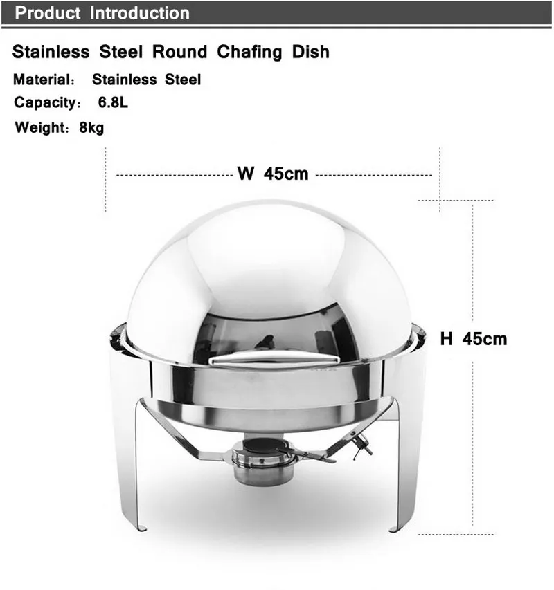 Горячая продажа нержавеющей стали Флип Круглый натирания блюдо | Дом и сад