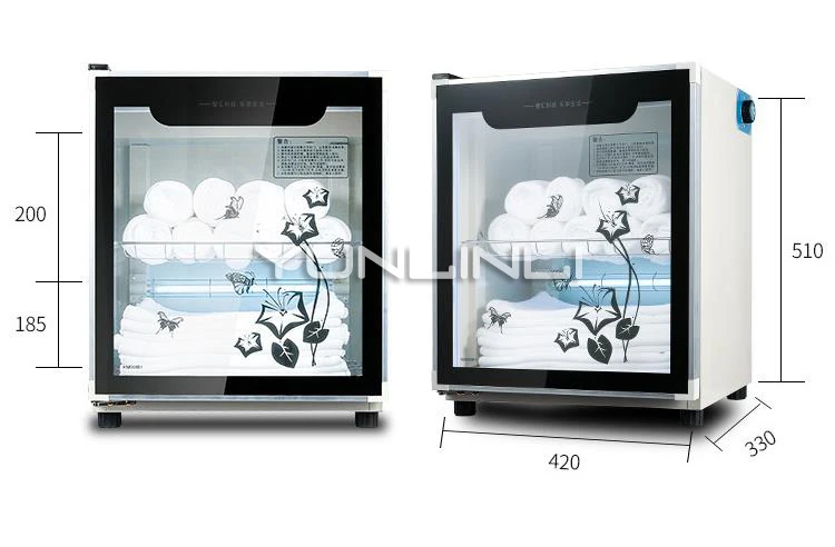 68L 110W полотенце дезинфекция шкаф очки/полотенце/одежда дезинфицирующая машина коммерческий стерилизатор полотенец YTP68B-1