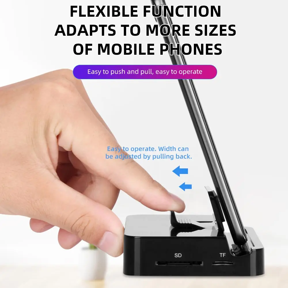 FDBRO разъемом спецификации Usb Type-c расширения док-станция к Hdmi/Usb SD/TF мобильный