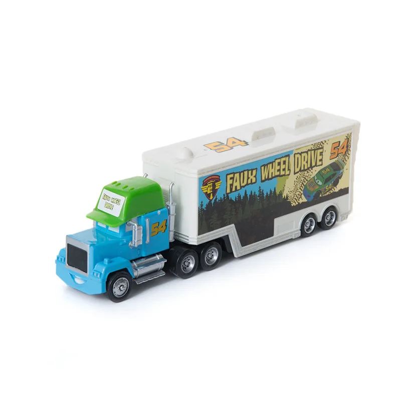 Disney Pixar Cars 2 3 игрушки № 35 грузовик молния McQueen Джексон шторм Рамирез Мак дядюшка 1:55 литой модельный автомобиль игрушка детский подарок