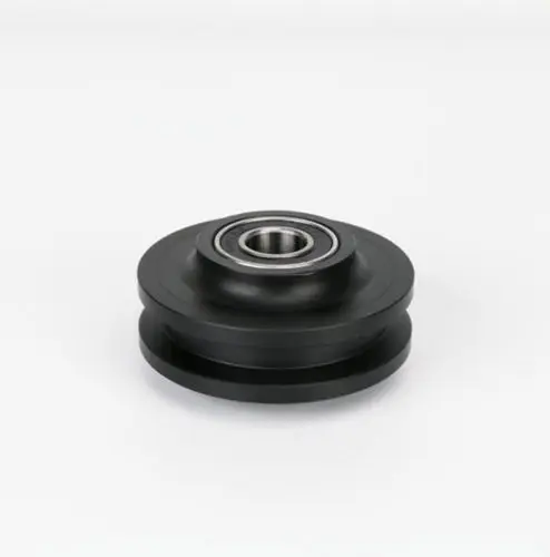 Высококачественная раздвижная дверь POM сверхмощное колесо для шкафа фурнитура U