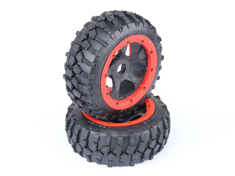 

gravel tire wheels front set for baja 5b