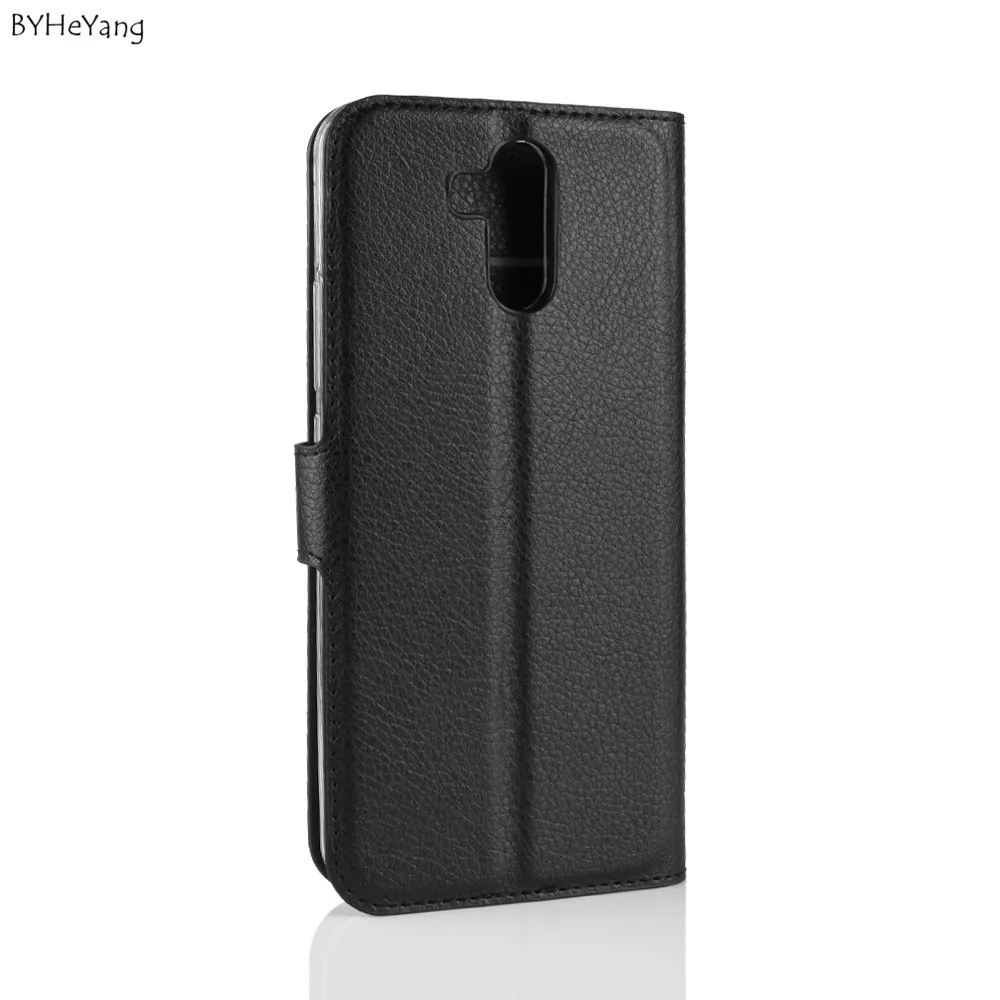Чехол BYHeYang для coque Oukitel K6 кожаный чехол кошелек с откидной крышкой и силиконовой