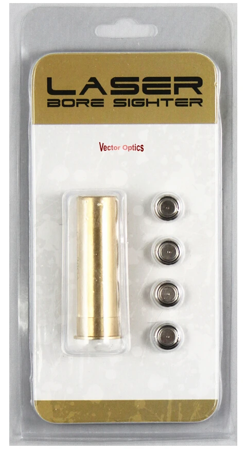 Vector Optics 20 Gauge Cartridge Red Laser Bore Sighter fit for GA Savage Mossberg CZ USA Hunting Gun Zero Sight Boresight |