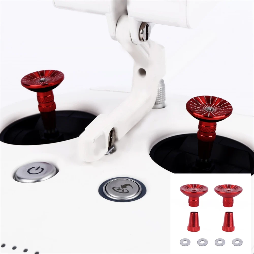 Контроллер Джойстик с синим/черным/красным сплавом CNC для DJI Phantom 3 Pro/Adv 4 Inspire 1