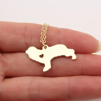 cavalier king charles spaniel necklace dog memorial gift breeder pet necklaces pendants delicate women animal charms lead free