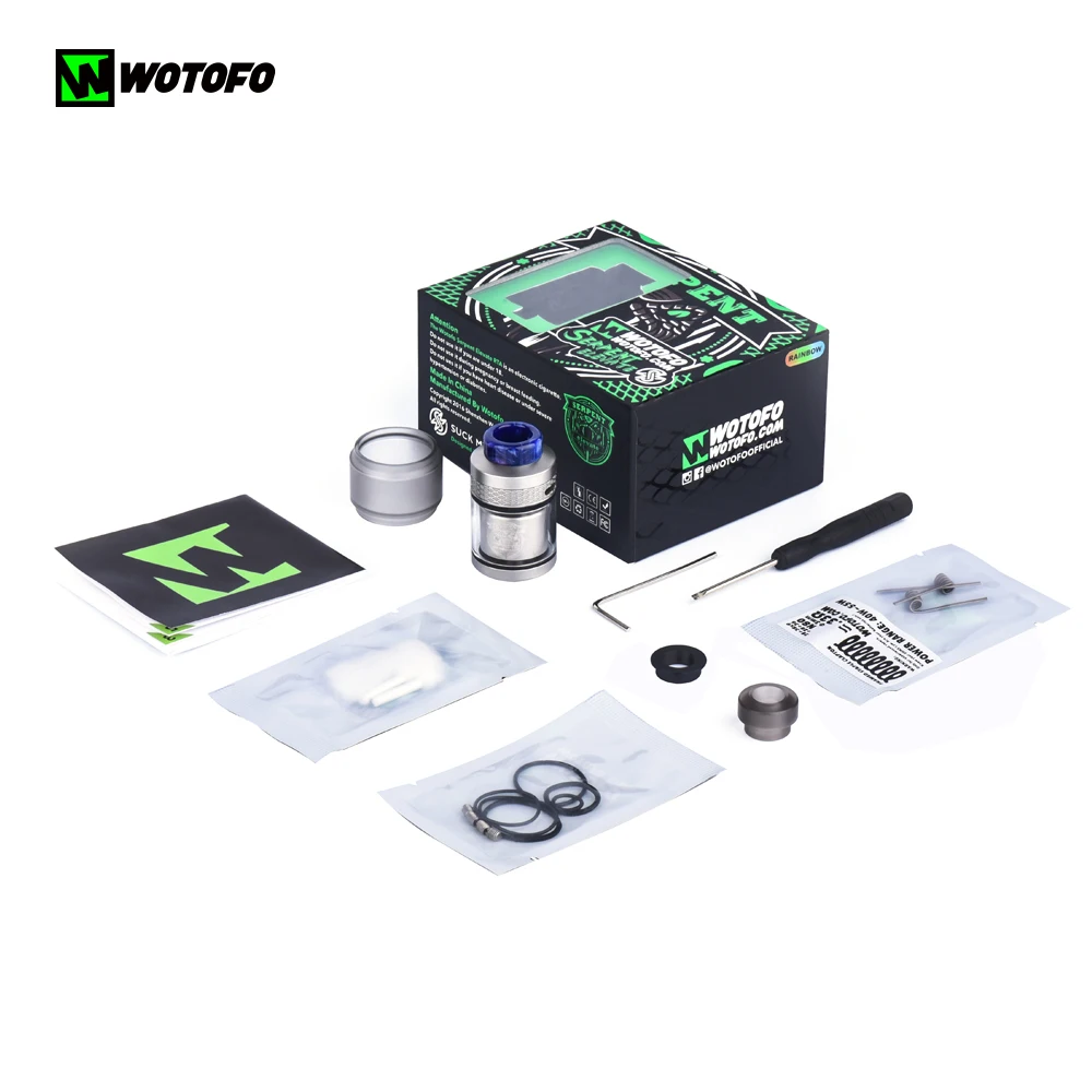 Оригинальный распылитель Wotofo Serpent Elevate RTA восстанавливающий бак с верхним