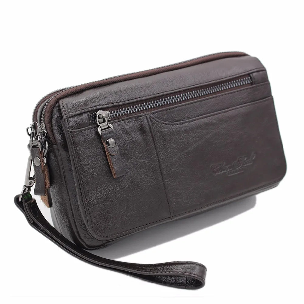 Высококачественный мужской деловой бумажник клатч наручные сумки из