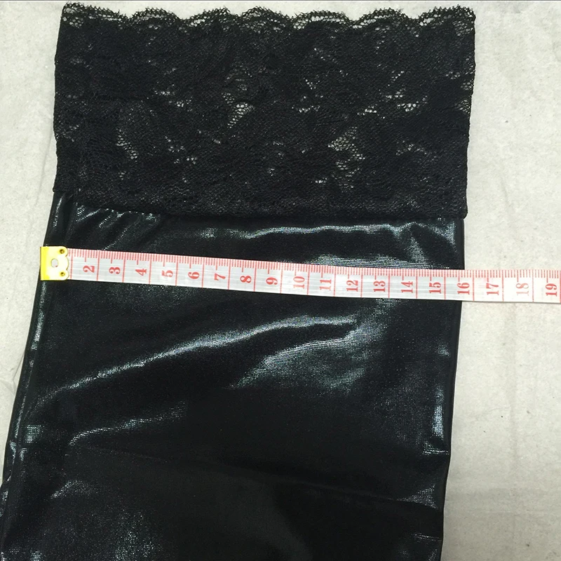 Новинка лидер продаж оптовая продажа цветные кожаные кружевные чулки пикантные