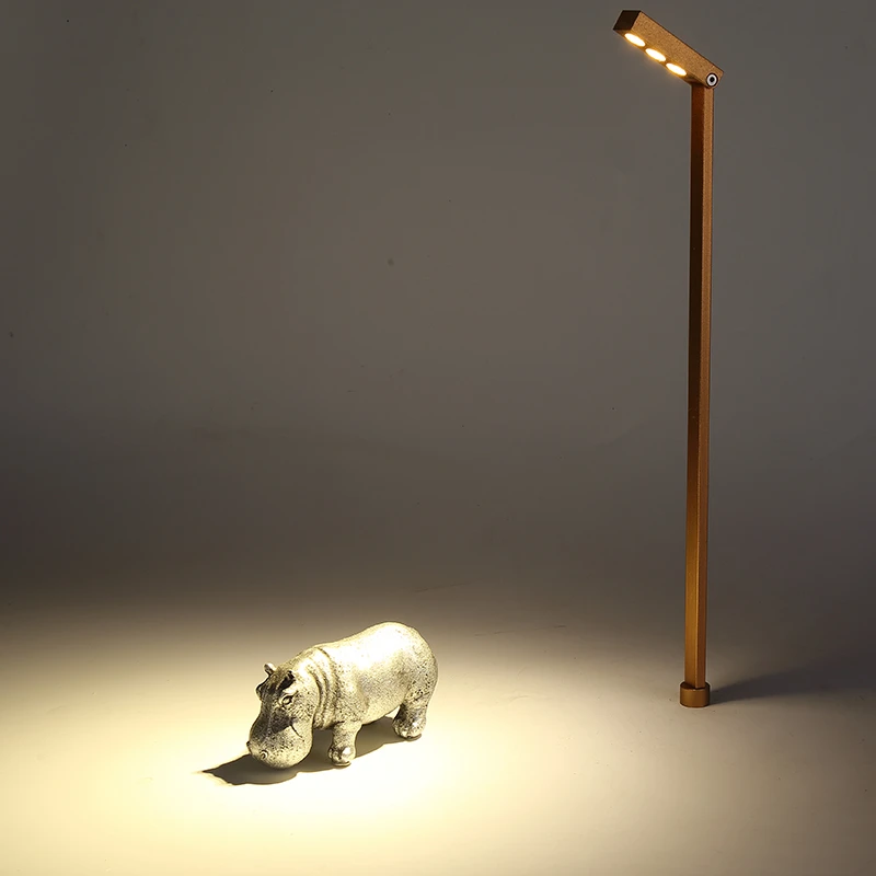 85-265Vac input led cabinet spot lamp, 3W showcase, Jewelry Upright lamp, rotatable 13-43cm accent Cree gradevin display light