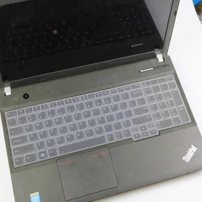 Clear Для 15,6 дюймов новые lenovo ThinkPad P51s P52S E580 E585 T590 E590 L580 Мягкая Силиконовая защита для клавиатуры ноутбука крышка - Цвет: Clear
