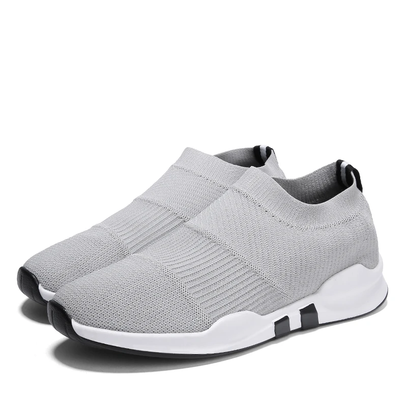 Мужские носки; Tenis Masculino; мужские кроссовки; дышащие Повседневные слипоны; модные детские кроссовки; Легкая спортивная обувь для мужчин