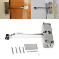 automatic mounted spring door closer stainless steel adjustable surface door closer 160x96x20mm