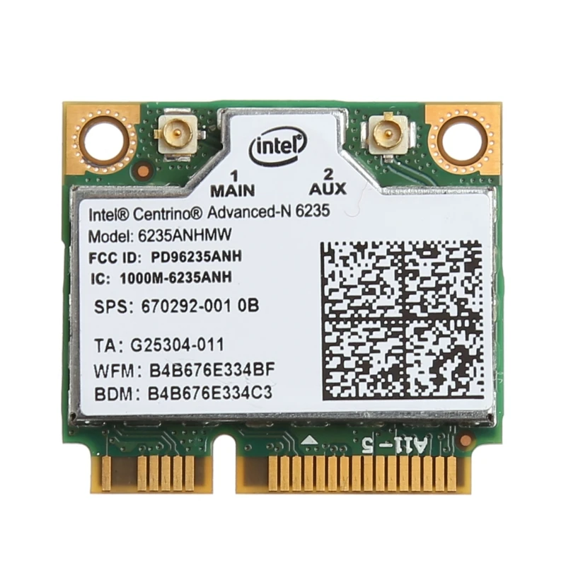 1 шт. беспроводная мини-карта PCI-E 2 4 M Wi-Fi Bluetooth 300 для Intel 0 ANHMW высокая скорость |