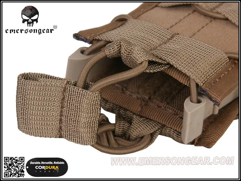 Сумка журнал EMERSON для одного блока сумка страйкбола Боевая Molle EM6345B|accessories for sony