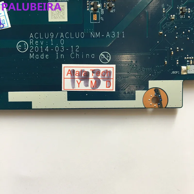 PALUBEIRA NM A311 для Lenovo G50 30 материнская плата портативного компьютера с N2830 процессор