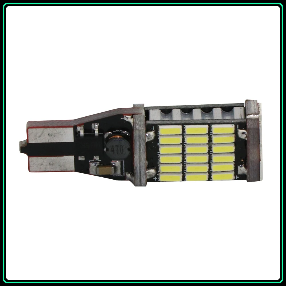 Carsty 2 шт. Новый Canbus T10 T15 светодиодный задний светильник W16W 5SMD Автомобильный без
