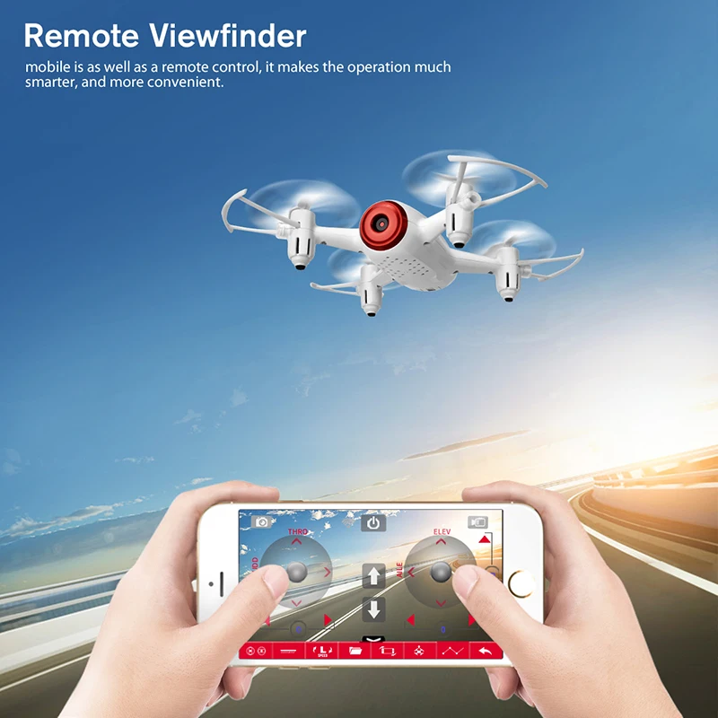 Новейший мини-Дрон SYMA X22W с Wi-Fi камерой 2 4G 4 канала 6 осей RC Quadcopter вертолеты игрушки