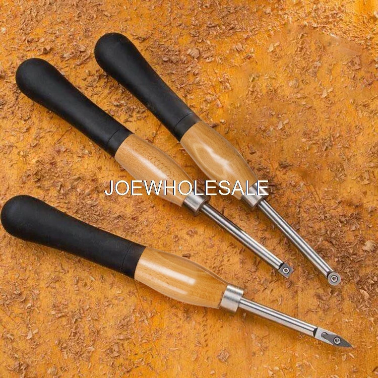 Инструмент для резьбы по дереву 3 шт Набор долото дерева твердосплавный